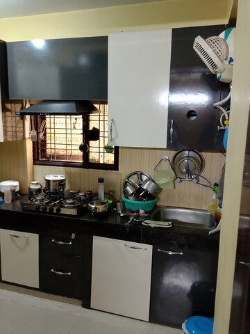 Kitchen in 1 BHK Apartment at Cosmos Greens, Alwar Bypass Road – for Rent