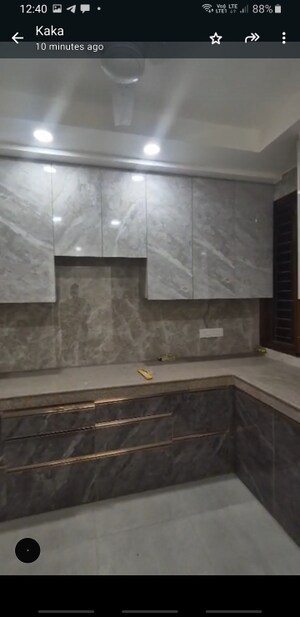 Kitchen in 3 BHK Builder Floor at East Of Kailash – for Sale