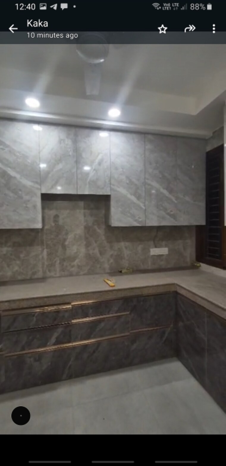 Kitchen, east of kailash 3 Bedroom 1800 Sq.Ft. Builder Floor In East Of Kailash Delhi 8630970