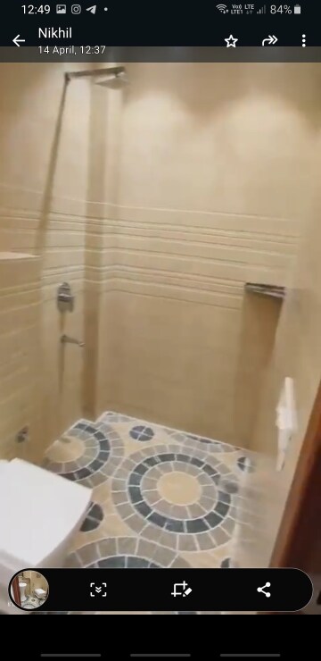 Bathroom in 1 BHK Independent House at Lajpat Nagar I – for Rent