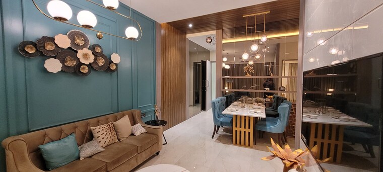 Living Room, n-rose-northern-hills 3 Bedroom 1101 Sq.Ft. Apartment In Dahisar East Mumbai 8631021