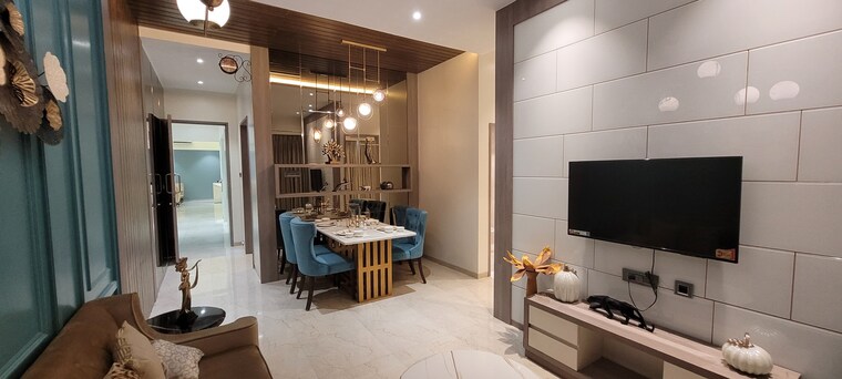 Living Room, n-rose-northern-hills 3 Bedroom 1101 Sq.Ft. Apartment In Dahisar East Mumbai 8631021