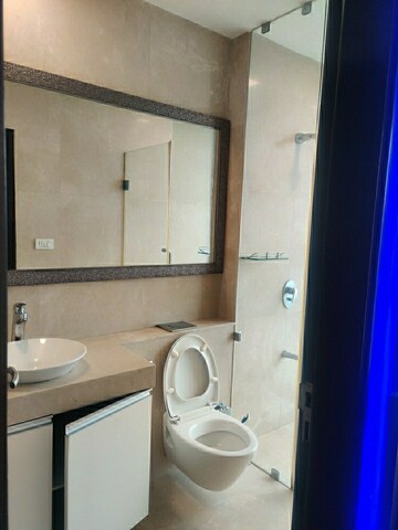 Bathroom in 2 BHK Apartment at JP Decks, Goregaon East – for Rent
