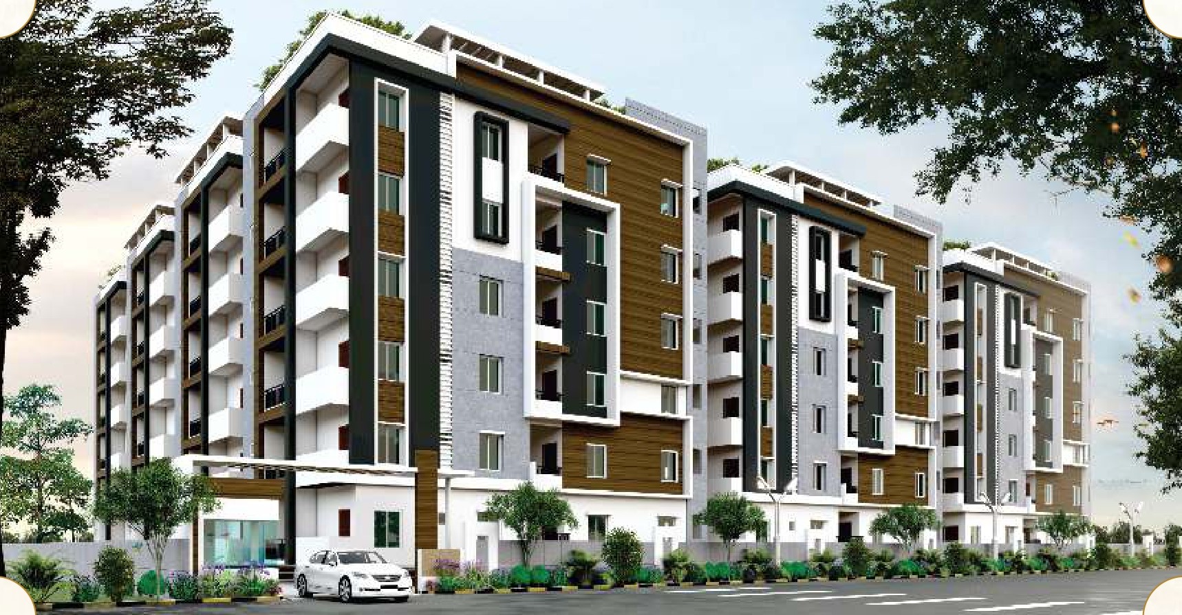 2 BHK + Pooja Room Apartment For Sale in Indrapasta