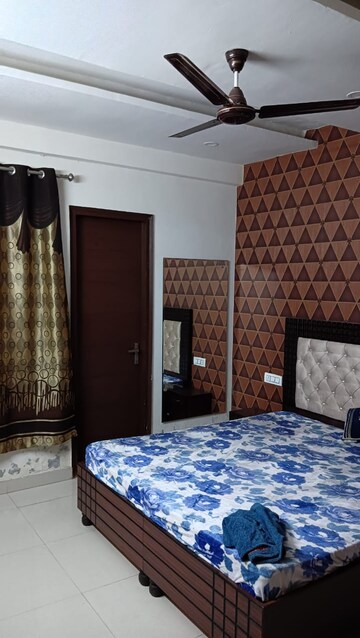 Bedroom in 3 BHK Builder Floor at MS Enclave Zirakpur, Dhakoli – for Rent