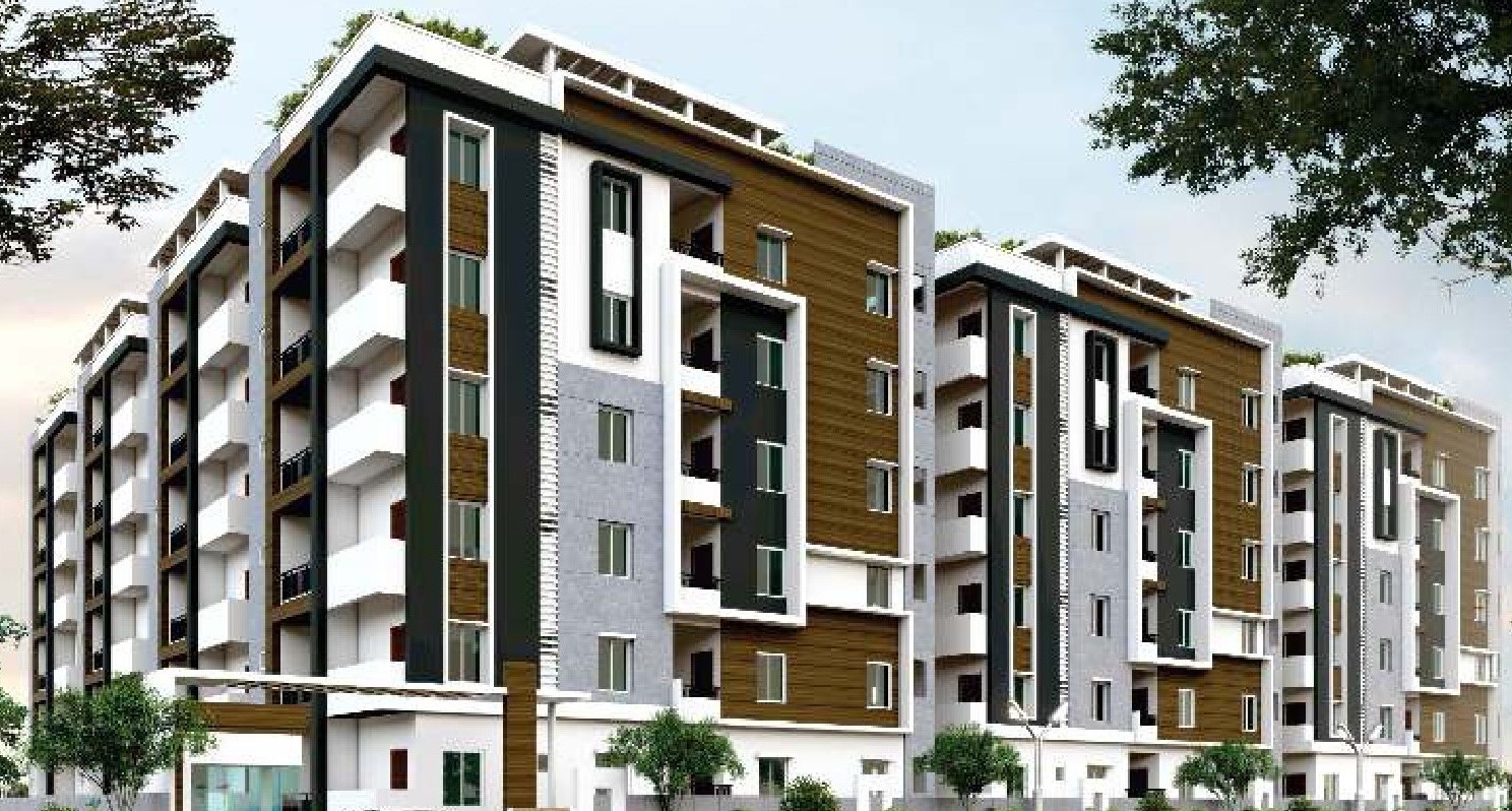 3 BHK + Pooja Room Apartment For Sale in Indrapasta
