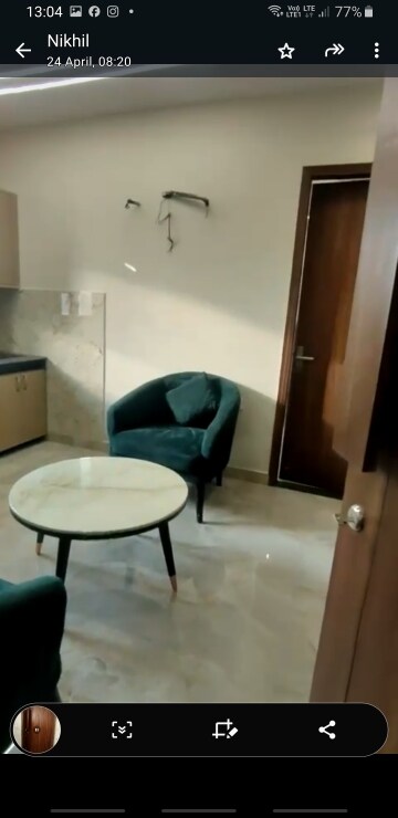 Bathroom in 1 BHK Independent House at Lajpat Nagar – for Rent