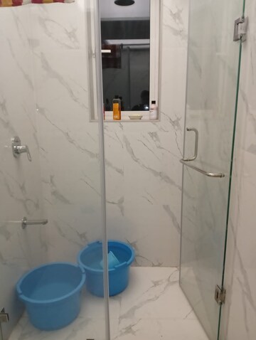 Bathroom in 3.5 BHK Apartment at Aurum Q Islands, Ghansoli – for Rent