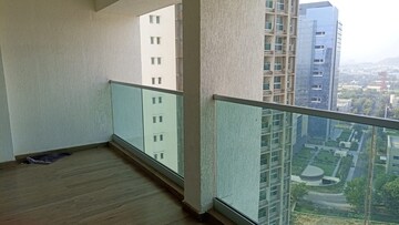 Balcony in 3.5 BHK Apartment at Aurum Q Islands, Ghansoli – for Rent