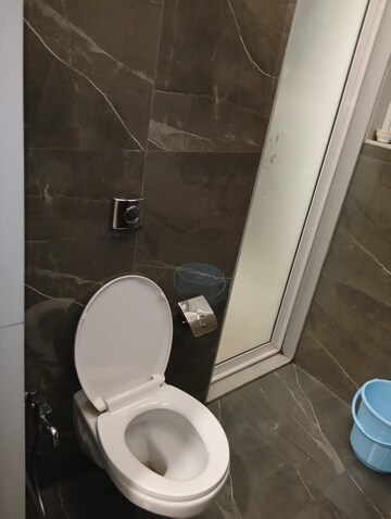 Bathroom in 3.5 BHK Apartment at Aurum Q Islands, Ghansoli – for Rent
