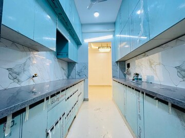 Kitchen in 3 BHK Builder Floor at Sushant Lok 2, Sector 57 – for Rent