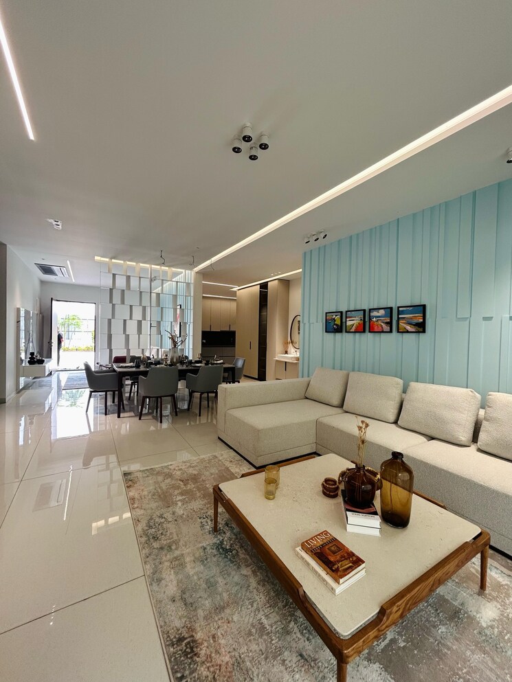 Living Room, financial district 3 Bedroom 3045 Sq.Ft. Apartment In Financial District Hyderabad 8631192