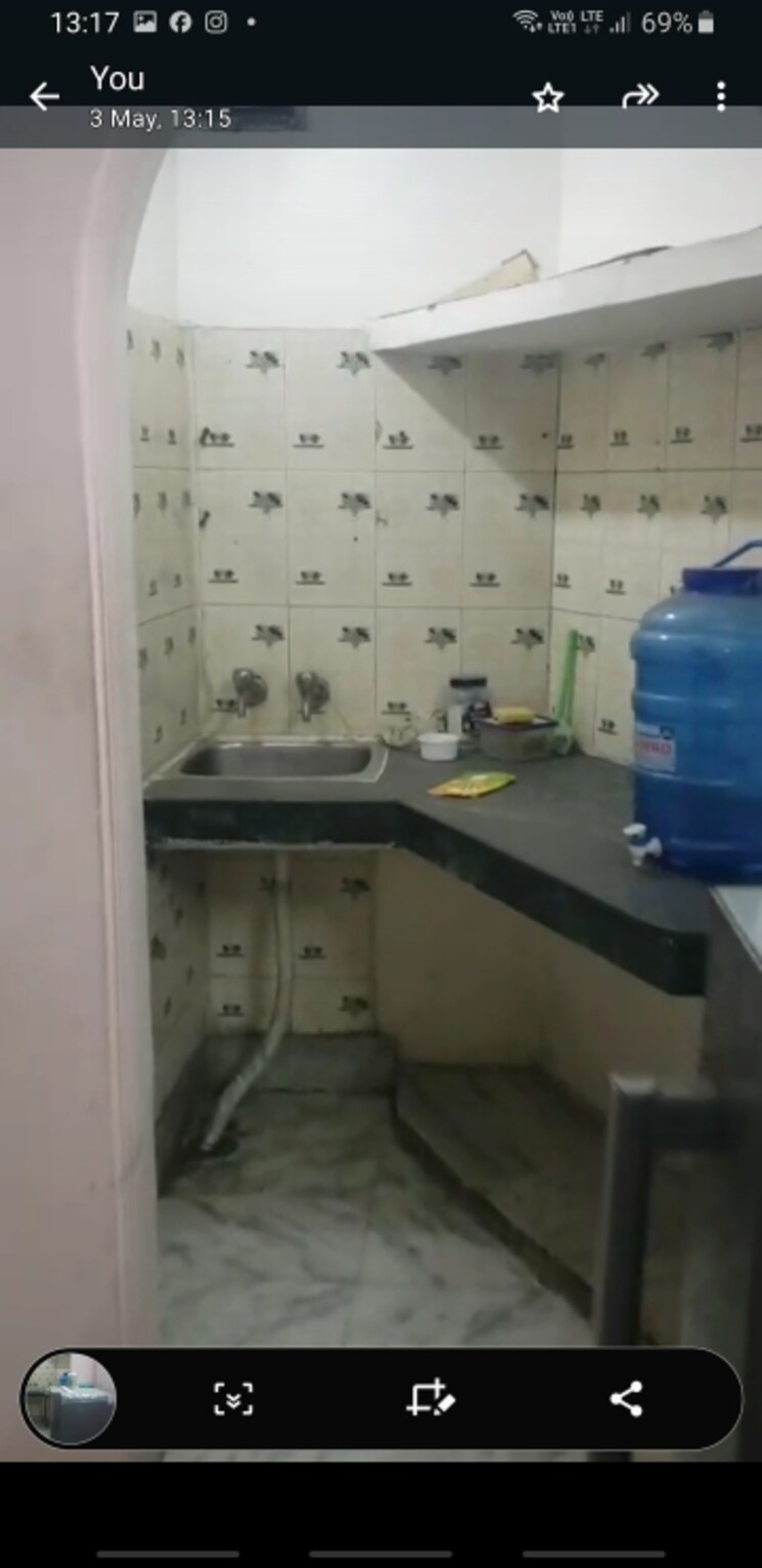 Bathroom, lajpat nagar 1 Bedroom 450 Sq.Ft. Independent House In Lajpat Nagar Delhi 8631203