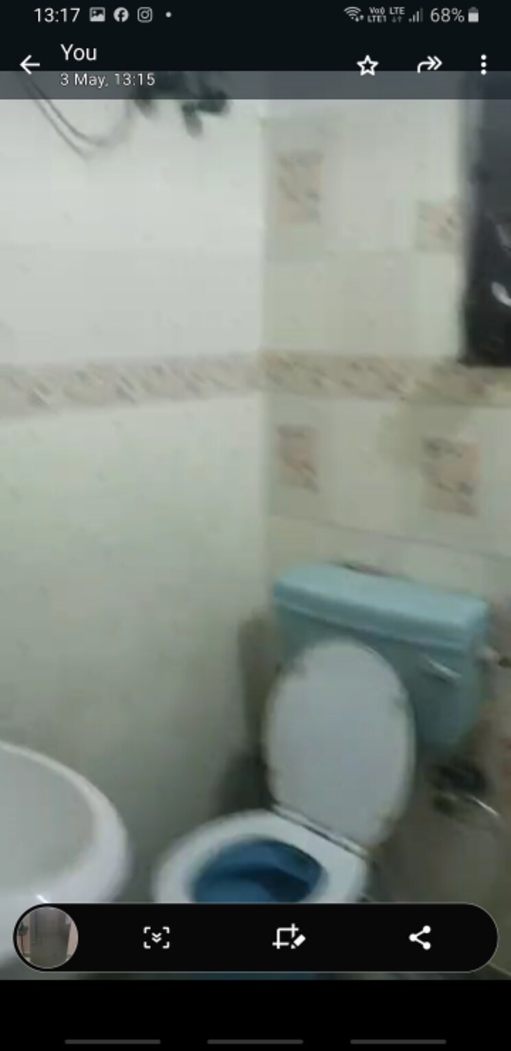 Bathroom, lajpat nagar 1 Bedroom 450 Sq.Ft. Independent House In Lajpat Nagar Delhi 8631203