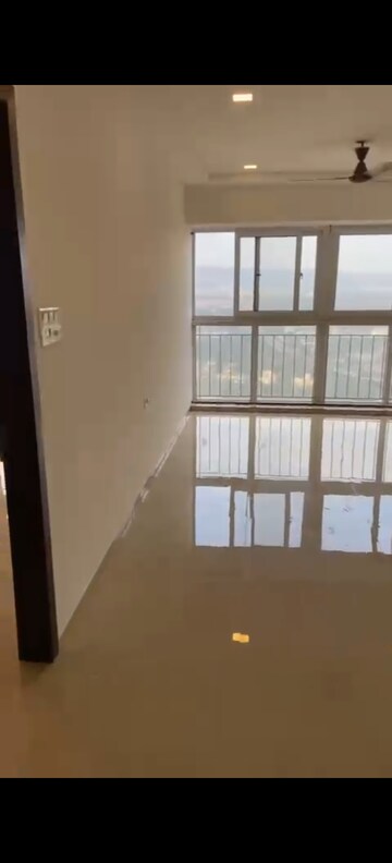 Living Room in 3 BHK Apartment at Ruparel Ariana, Parel – for Rent