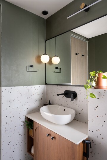 Bathroom in 3.5 BHK Apartment at Lodha Altero, Wakad – for Sale