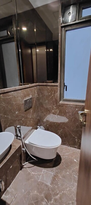 Bathroom in 3 BHK Apartment at Lodha The Park, Worli – for Rent