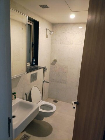 Bathroom in 3 BHK Apartment at Lodha Primo, Parel – for Rent