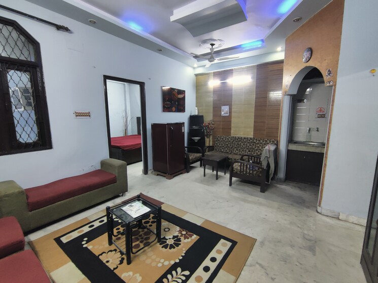 Living Room, vaishali-media-apartment 1.5 Bedroom 700 Sq.Ft. Builder Floor In Vaishali Sector 5 Ghaziabad 8631588