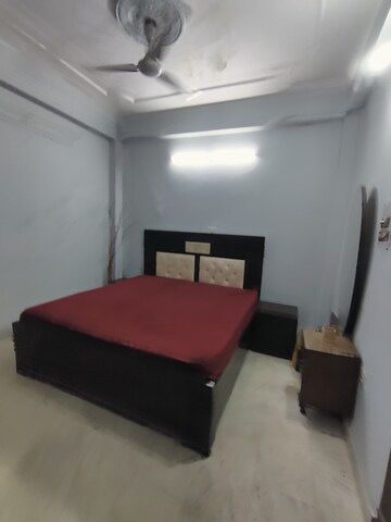 Bedroom in 1.5 BHK Builder Floor at Vaishali Media Apartment, Vaishali Sector 5 – for Rent