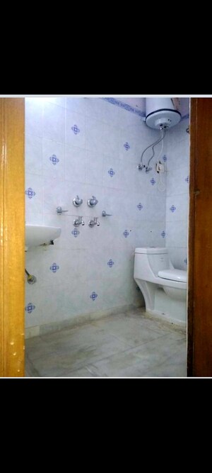 Bathroom in 2 BHK Builder Floor at Khirki Extension – for Sale