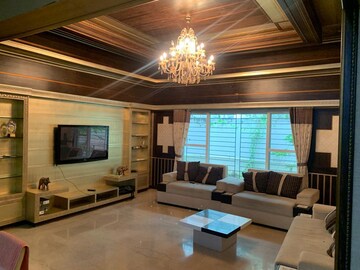 Living Room in 4 BHK Villa at Gandipet – for Rent