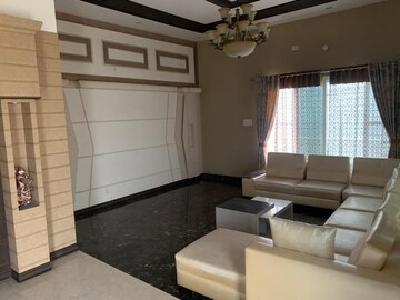 Living Room in 4 BHK Villa at Gandipet – for Rent