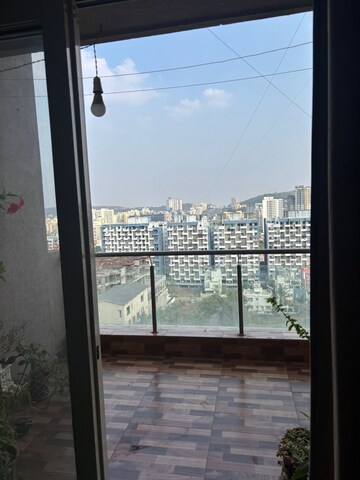Balcony in 2 BHK Apartment at Kolte Patil 24K Stargaze, Bavdhan – for Rent