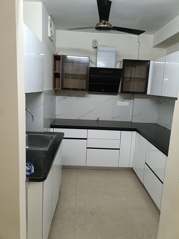 Kitchen in 2 BHK Builder Floor at Ansal API Esencia, Sector 67 – for Rent