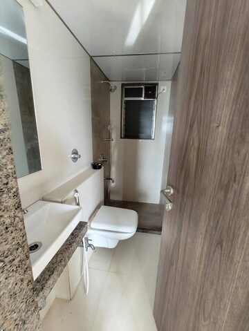 Bathroom in 1 BHK Apartment at Riddhi Garden, Malad East – for Rent