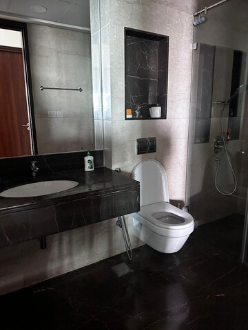 Bathroom in 3 BHK Apartment at Lokhandwala Minerva Mahalaxmi, Mahalaxmi – for Rent