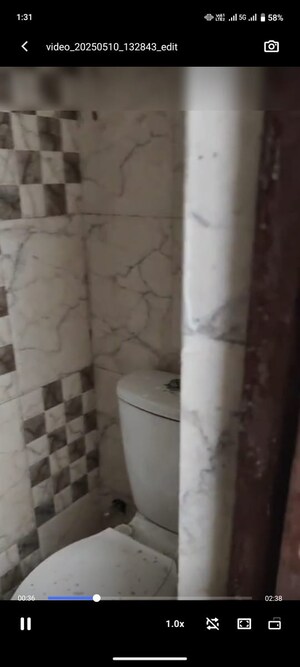 Bathroom in 4 BHK Apartment at Prateek Grand City, Siddharth Vihar – for Sale