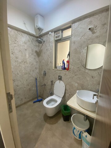 Bathroom in 2 BHK Apartment at Chandak Cornerstone, Worli – for Rent