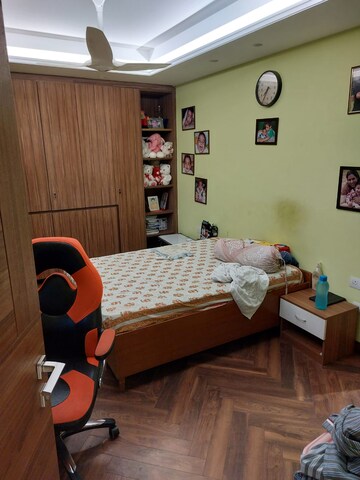Bedroom in 4 BHK Builder Floor at East Of Kailash – for Rent