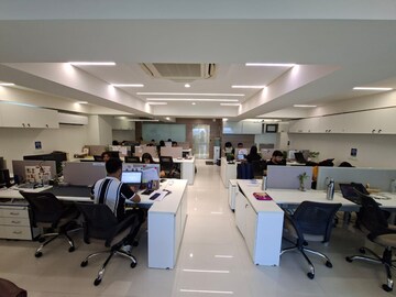 Team Area in  Office Space at Times Square Arcade, Thaltej – for Rent