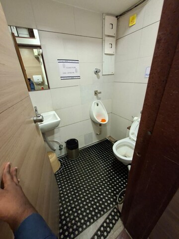 Bathroom in  Office Space at Times Square Arcade, Thaltej – for Rent