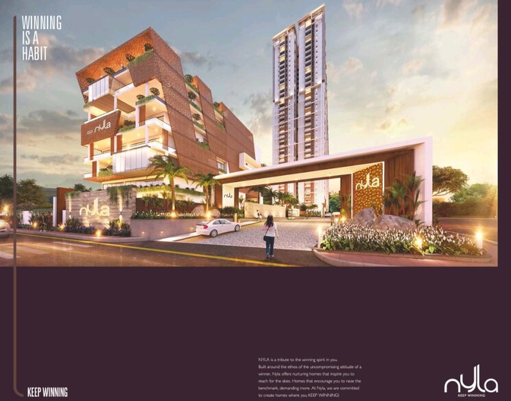 Exterior View, team-4-nyla 3 Bedroom 1710 Sq.Ft. Apartment In Miyapur Hyderabad 8631703