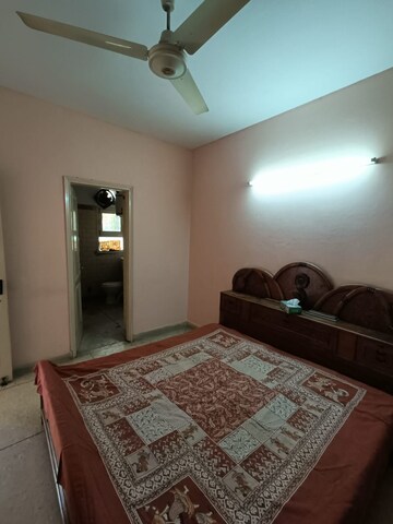 Bedroom in 1 BHK Builder Floor at Paryavaran Complex – for Rent