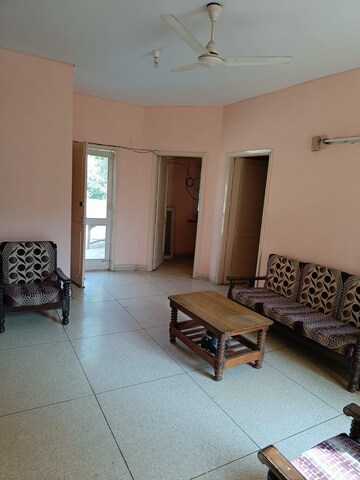Living Room in 1 BHK Builder Floor at Paryavaran Complex – for Rent