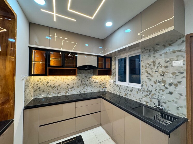 Kitchen, tellapur 3 Bedroom 1655 Sq.Ft. Apartment In Tellapur Hyderabad 8631828