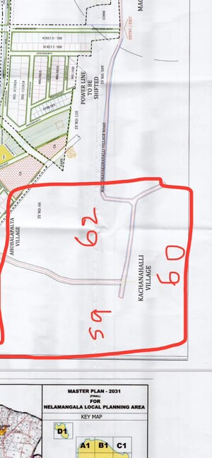  Plot – Map Location View at PSR Icon Valley, Jigani - for Sale