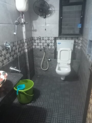 Bathroom in 3 BHK Apartment at Shilpa Apartment Santacruz West, Santacruz West – for Rent