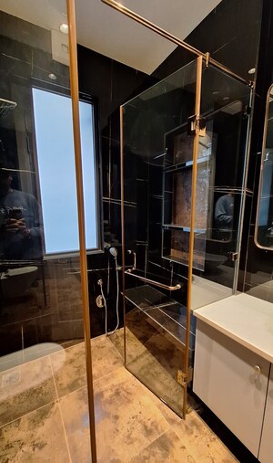 Attached Bathroom in 4 BHK Builder Floor at Sushant Lok ii – for Sale