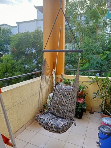 Terrace in 2 BHK Apartment at Sanskruti Kunj, Paud Road – for Rent
