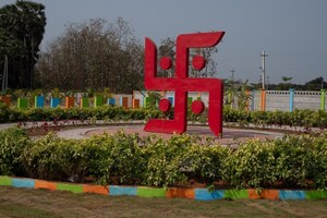  Plot – Exterior View View at Chelluru - for Sale