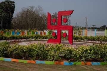  Plot – Exterior View View at Chelluru - for Sale