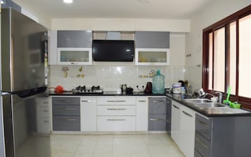 Kitchen in 4 BHK Villa at Ezzy Corinth, Hennur Road – for Sale