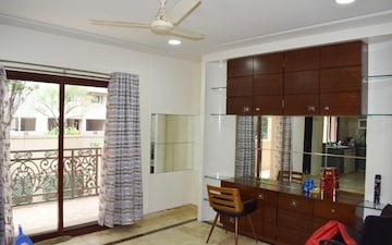 Living Room in 4 BHK Villa at Ezzy Corinth, Hennur Road – for Sale