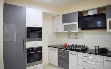 Kitchen in 4 BHK Villa at Ezzy Corinth, Hennur Road – for Sale