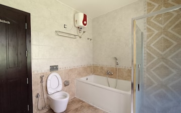 Bathroom in 4 BHK Villa at Ezzy Corinth, Hennur Road – for Sale